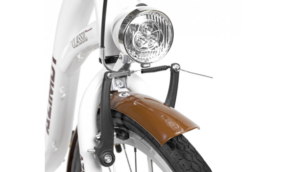 Velosipēds AZIMUT Classic 28" 2025 white - 4