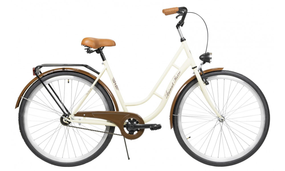 Velosipēds AZIMUT Retro 28" 2025 cream - 1