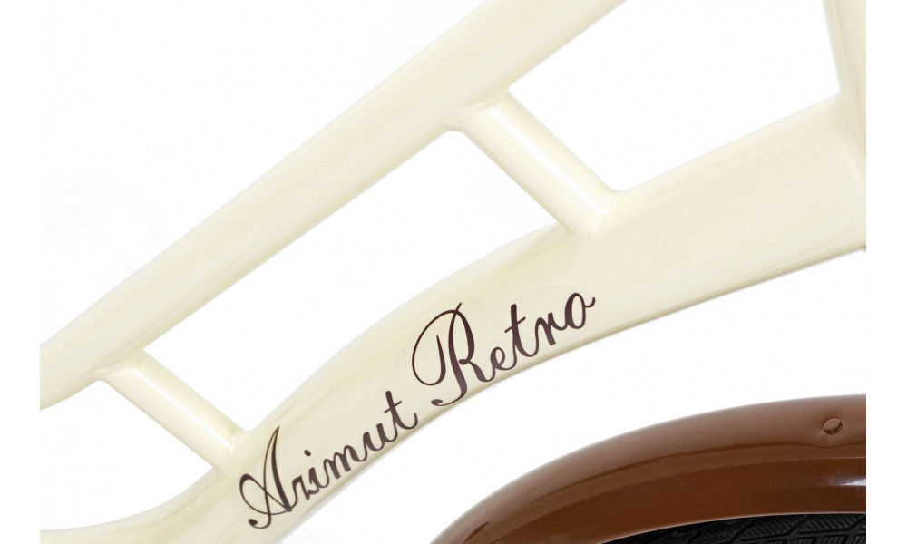Velosipēds AZIMUT Retro 28" 2025 cream - 6