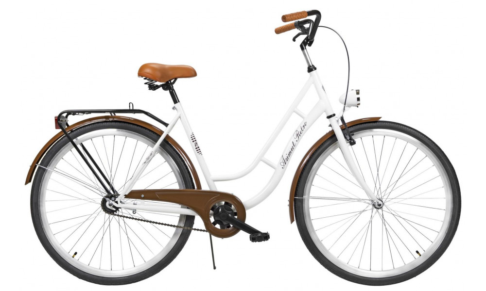 Velosipēds AZIMUT Retro 28" 2025 white - 2