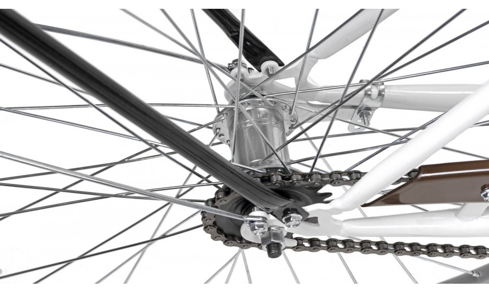 Velosipēds AZIMUT Retro 28" 2025 white - 3