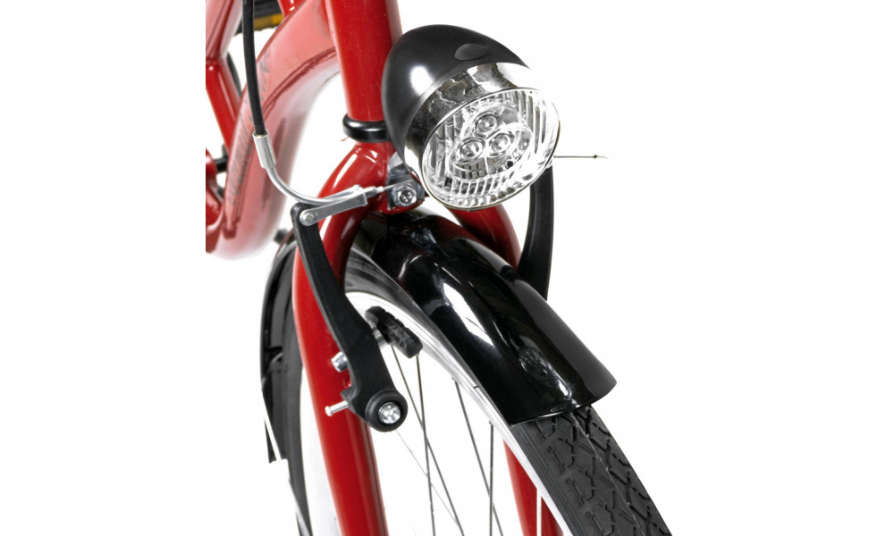 Velosipēds AZIMUT Retro 28" 2025 bordo - 5