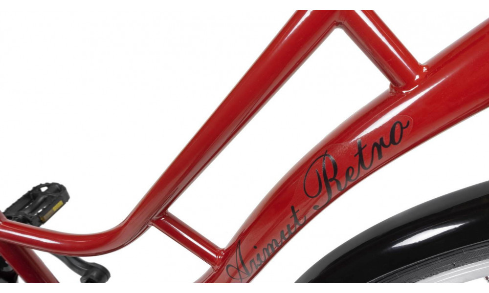Velosipēds AZIMUT Retro 28" 2025 bordo - 6