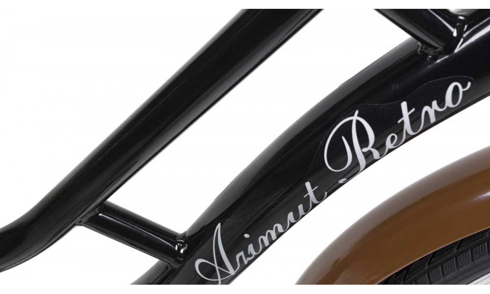 Velosipēds AZIMUT Retro 28" 2025 black - 6