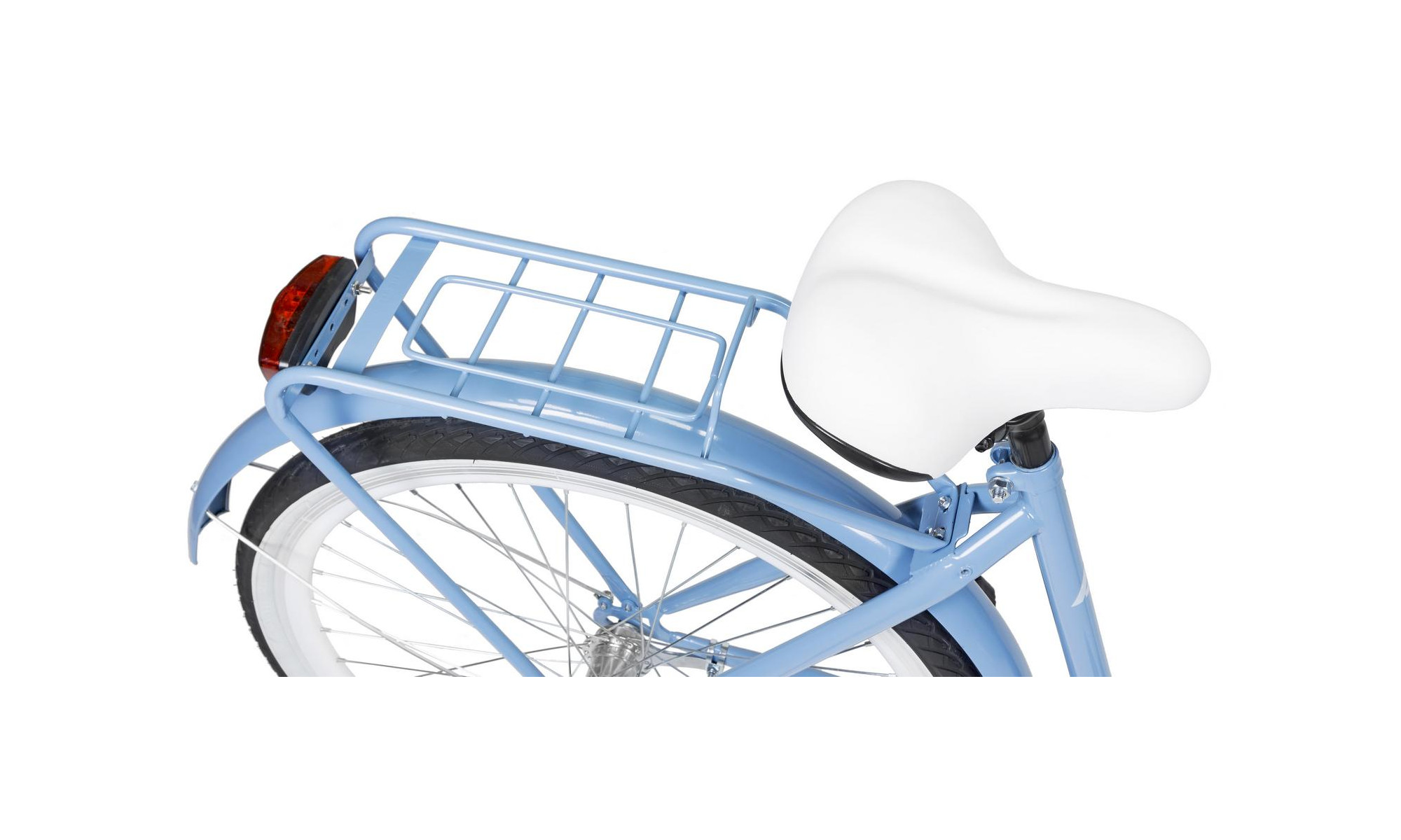 Velosipēds AZIMUT City Lux 26" 2025 light blue-white - 4