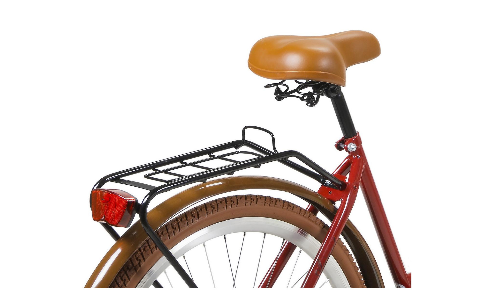 Velosipēds AZIMUT City Lux 26" 2025 bordo-brown - 6