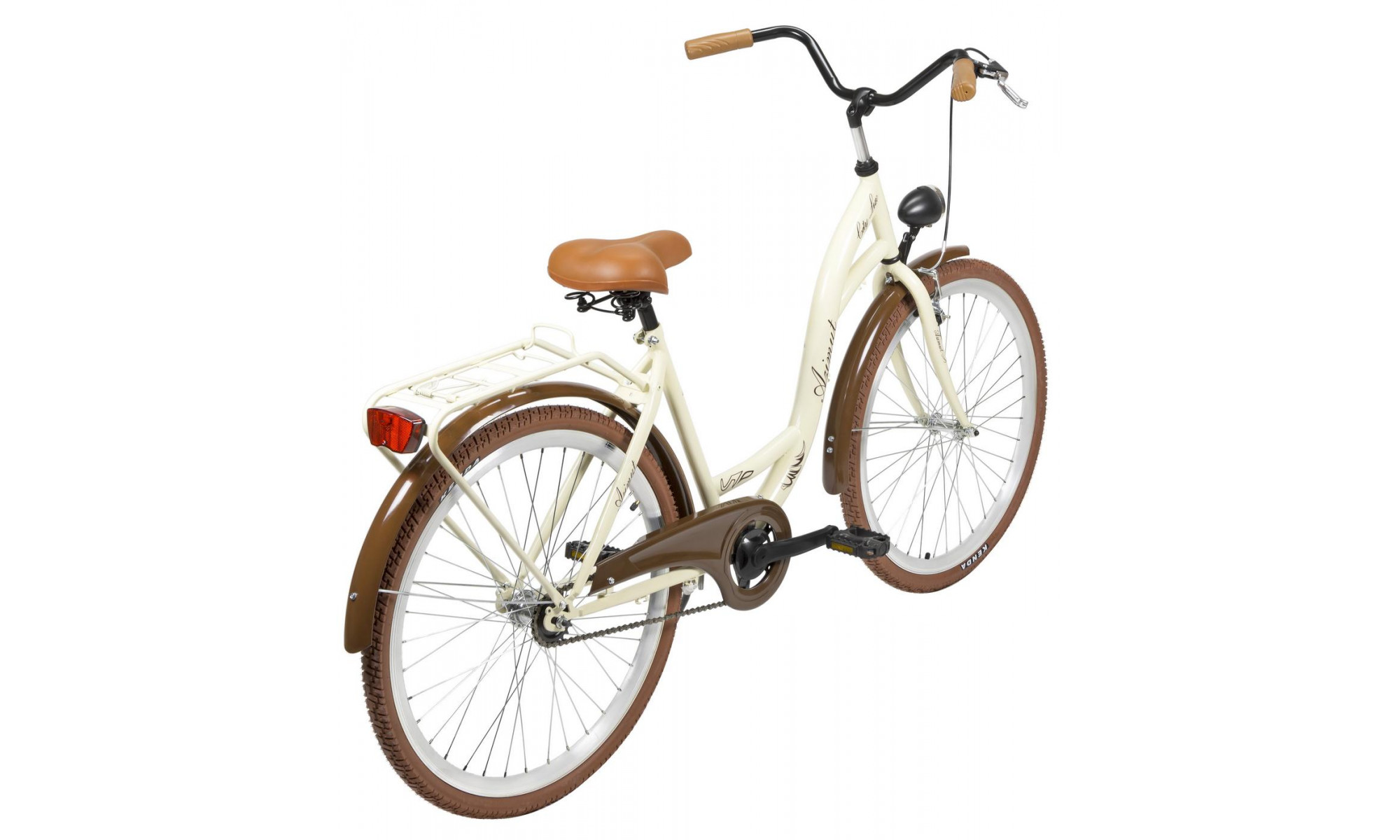 Velosipēds AZIMUT City Lux 26" 2025 cream-brown - 2