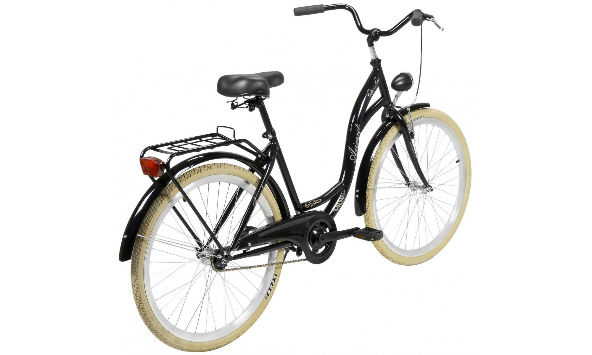 Velosipēds AZIMUT City Lux 26" 2025 black-cream - 2