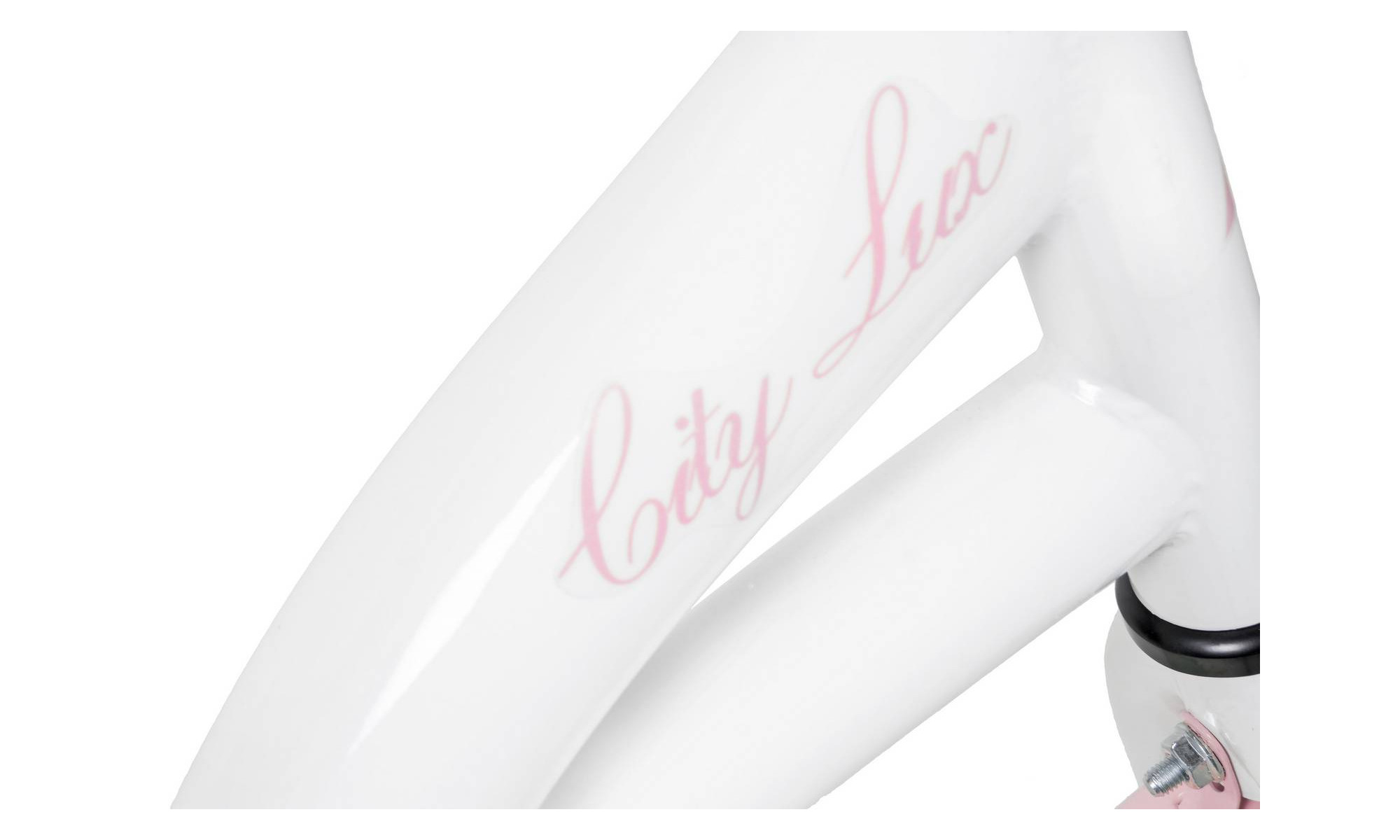 Velosipēds AZIMUT City Lux 26" 2025 white-pink - 5