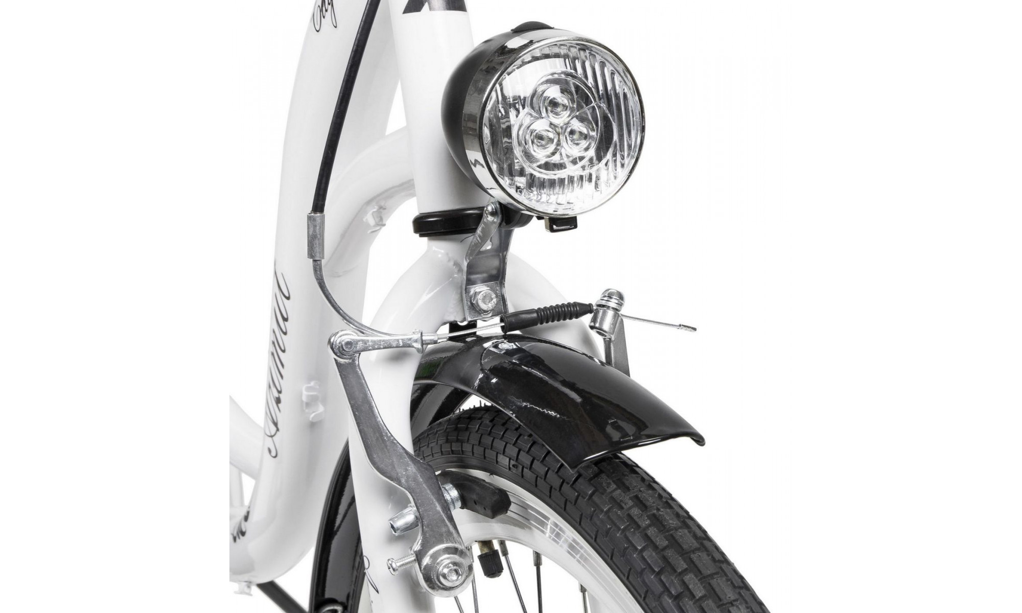 Velosipēds AZIMUT City Lux 26" 2025 white-black - 4