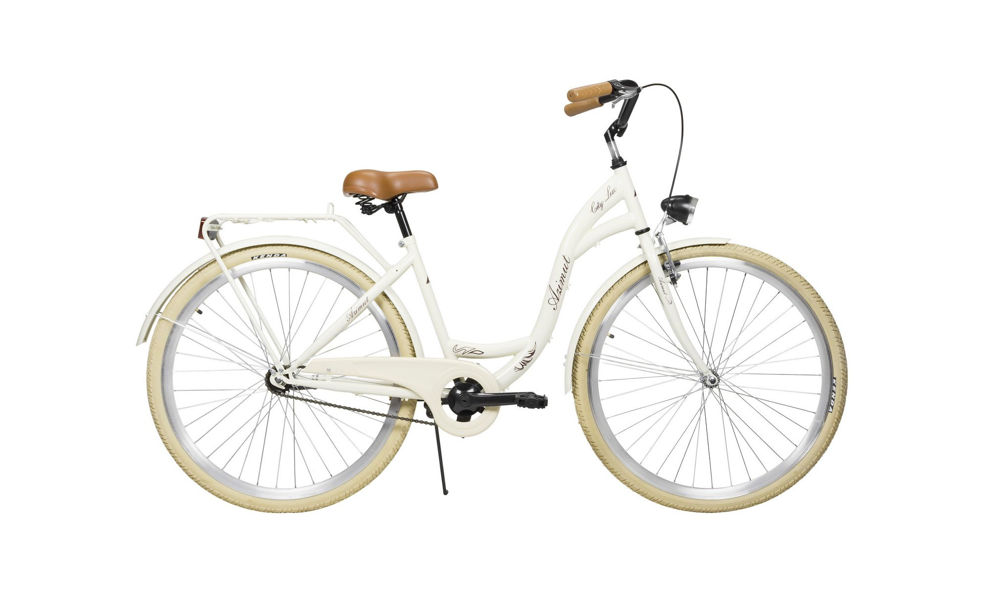 Velosipēds AZIMUT City Lux 28" 2025 light cream - 1
