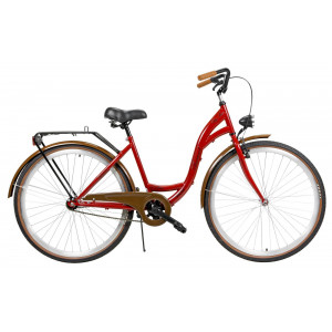 Velosipēds AZIMUT City Lux 28" 2025 bordo-brown