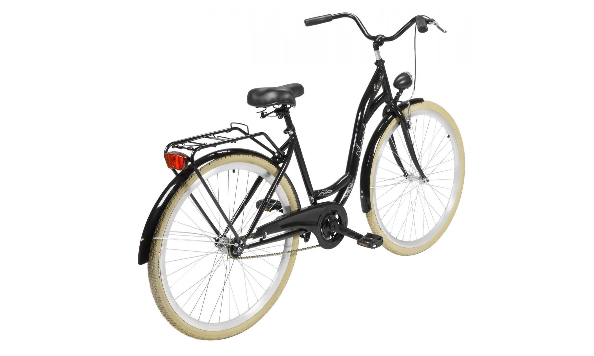 Velosipēds AZIMUT City Lux 28" 2025 black-cream - 2
