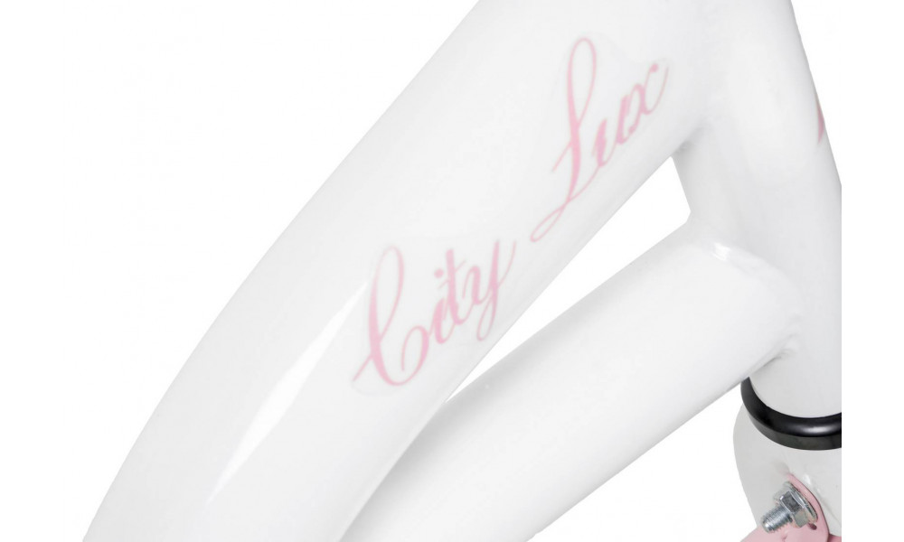 Velosipēds AZIMUT City Lux 28" 2025 white-pink - 1