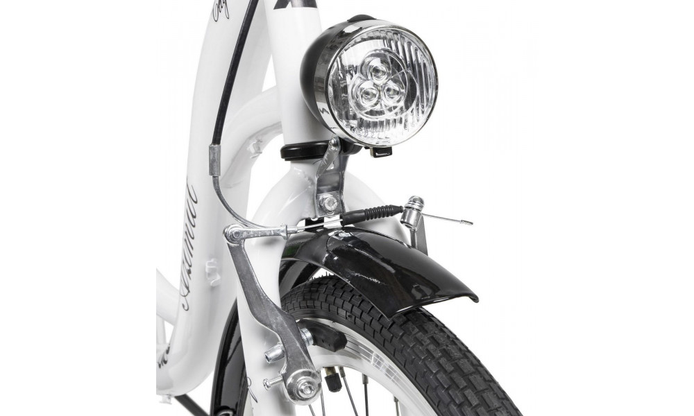 Velosipēds AZIMUT City Lux 28" 2025 white-black - 3