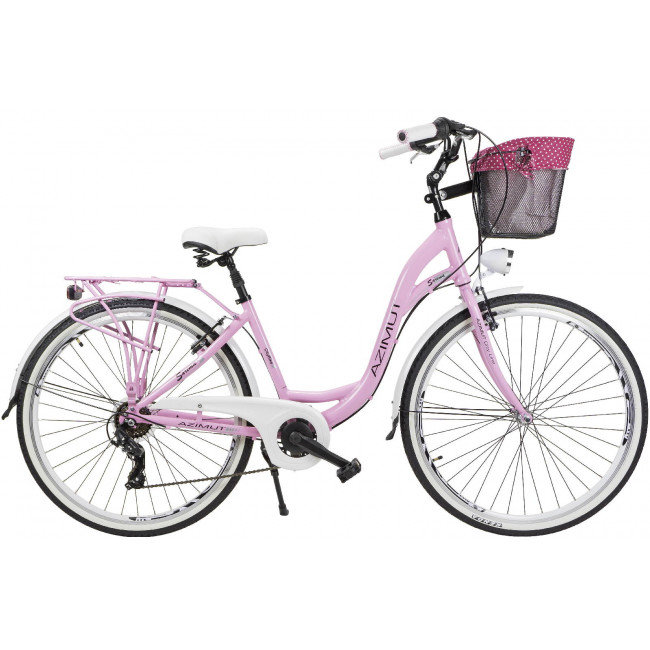 Velosipēds AZIMUT Sarema 26" ALU TX-7 2024 pink