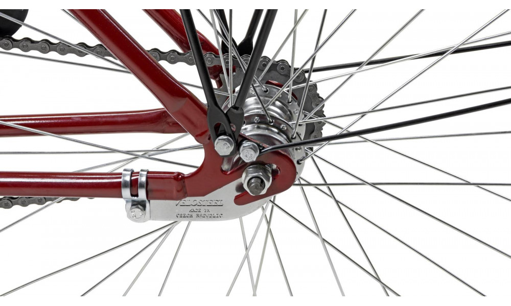 Velosipēds AZIMUT Fold 24" 2025 burgund - 8