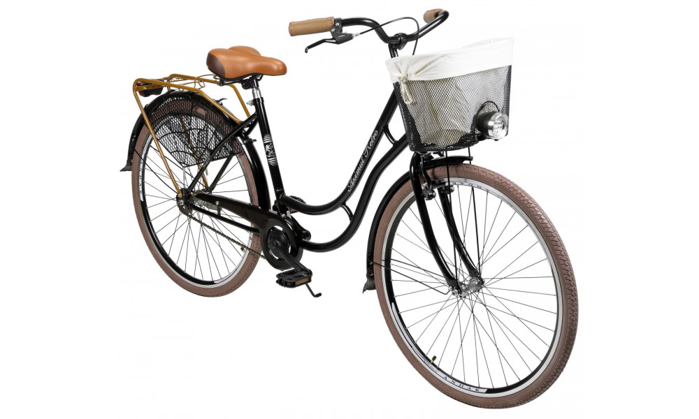Velosipēds AZIMUT Retro Lux 28" 2025 black - 3