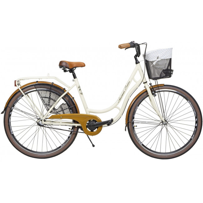 Velosipēds AZIMUT Holland Retro 28" 3-speed 2025 cream