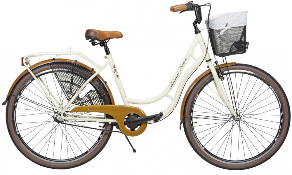 Velosipēds AZIMUT Holland Retro 28" 3-speed 2025 cream 