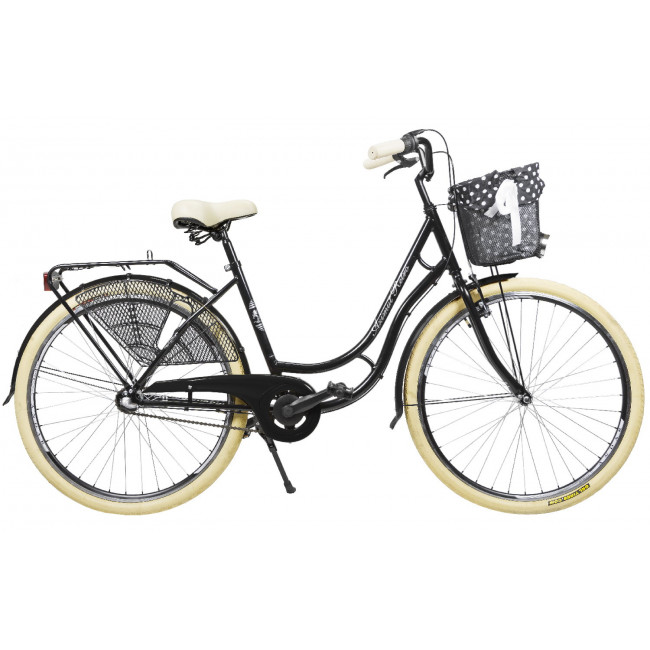 Velosipēds AZIMUT Holland Retro 28" 3-speed 2025 black