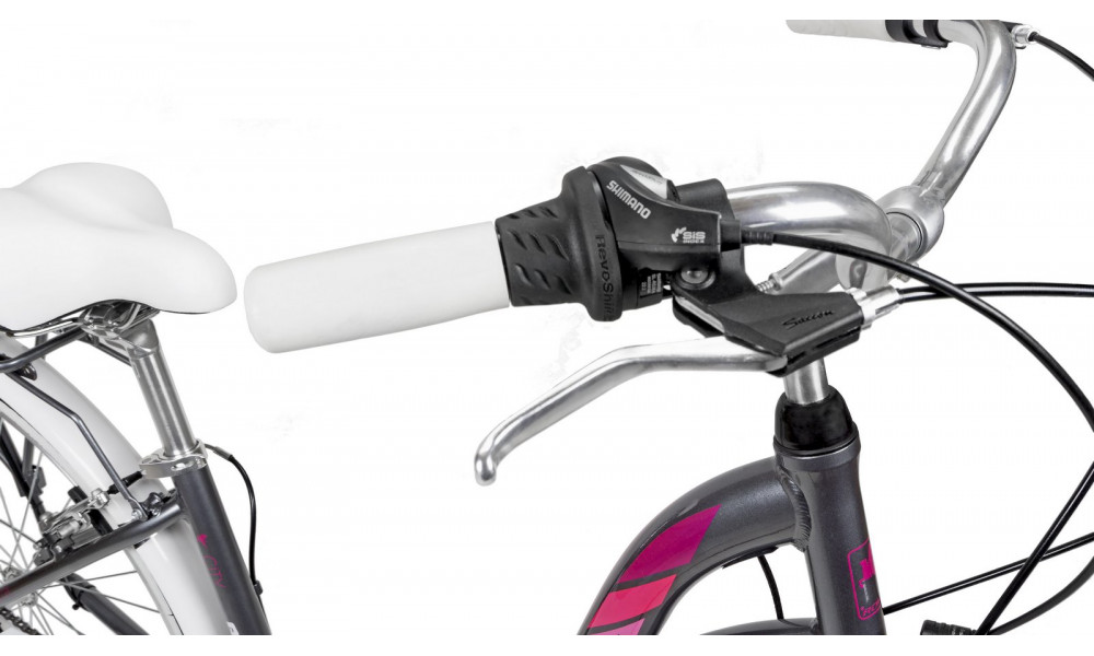 Velosipēds Romet City Art Deco 1 D LTD 28" 2021 graphite - 3