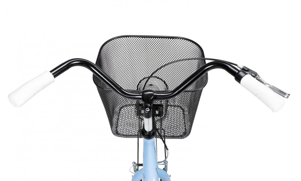 Velosipēds AZIMUT City Lux 26" 2025 with basket light blue-white - 3