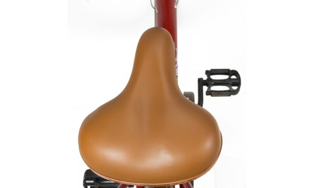 Velosipēds AZIMUT City Lux 26" 2025 with basket bordo-brown - 7