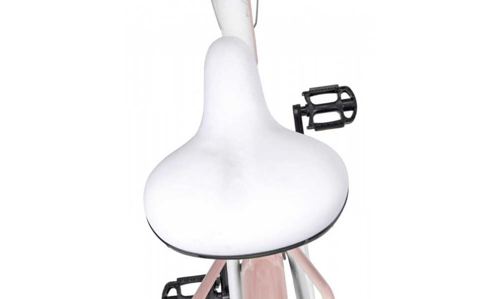 Velosipēds AZIMUT City Lux 26" 2025 with basket white-pink - 4