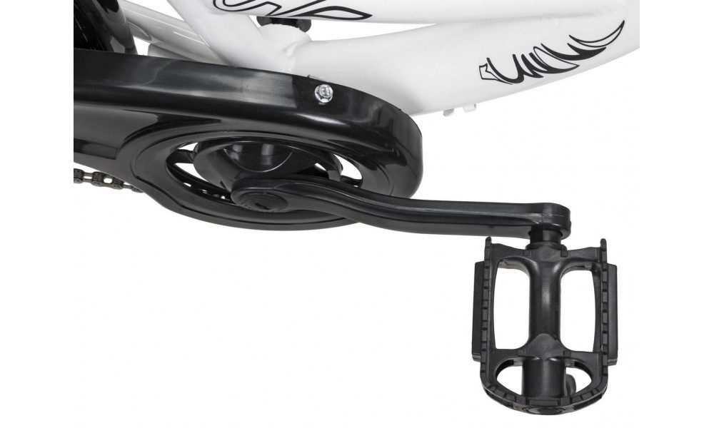 Velosipēds AZIMUT City Lux 26" 2025 with basket white-black - 4