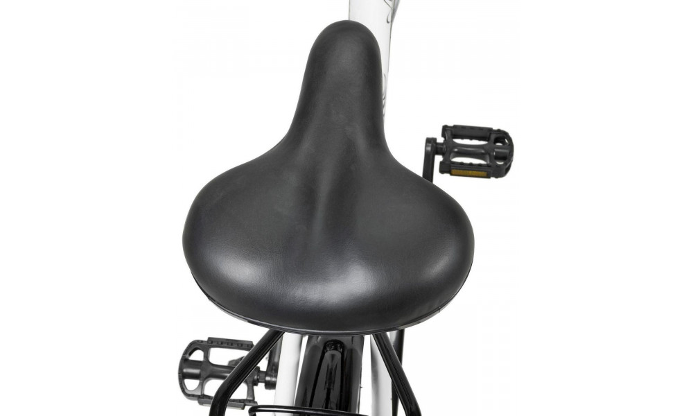 Velosipēds AZIMUT City Lux 28" 2025 with basket white-black - 5