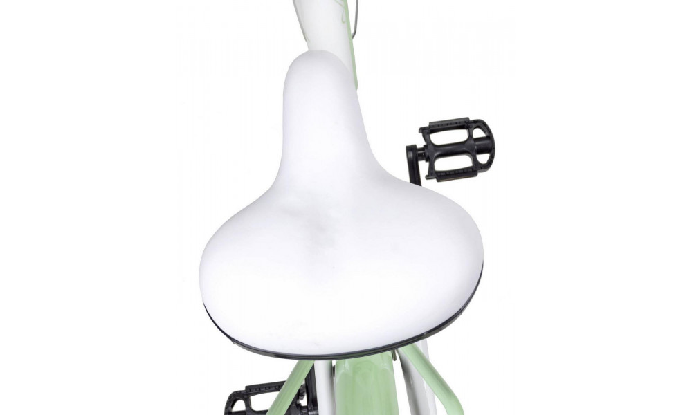 Velosipēds AZIMUT City Lux 28" 2025 with basket white-mint - 6