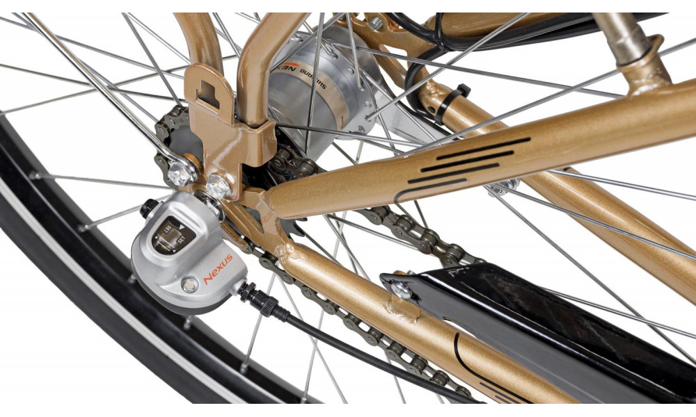 Velosipēds Romet Samanta 26" 3-speed gold - 3