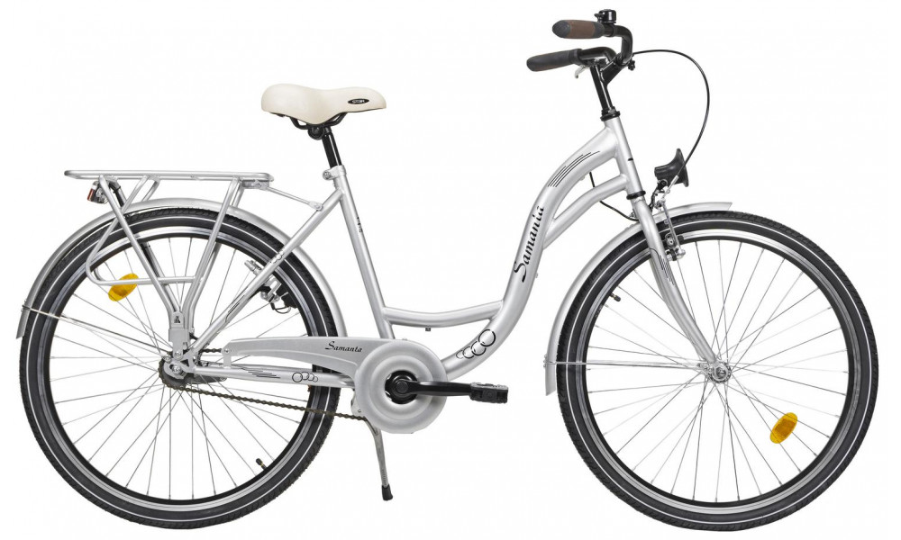 Velosipēds Romet Samanta 26" 1-speed silver - 2