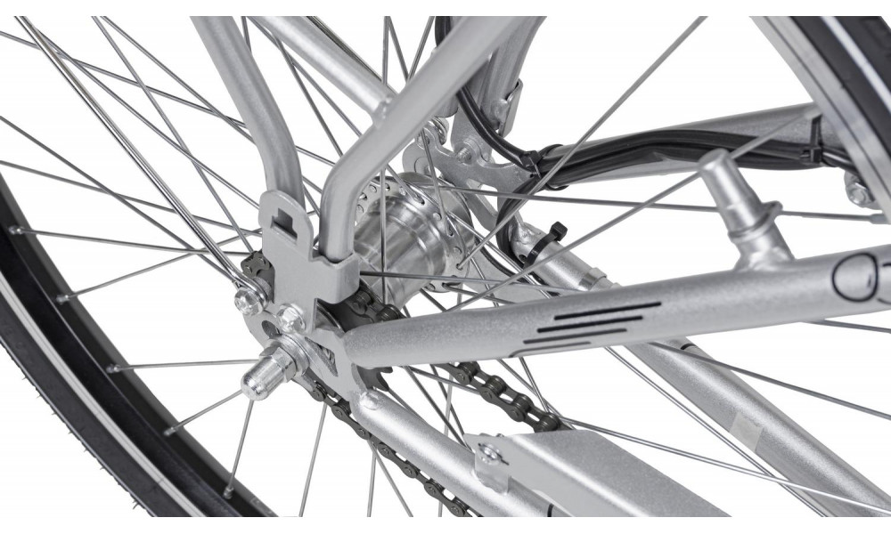 Velosipēds Romet Samanta 26" 1-speed silver - 3