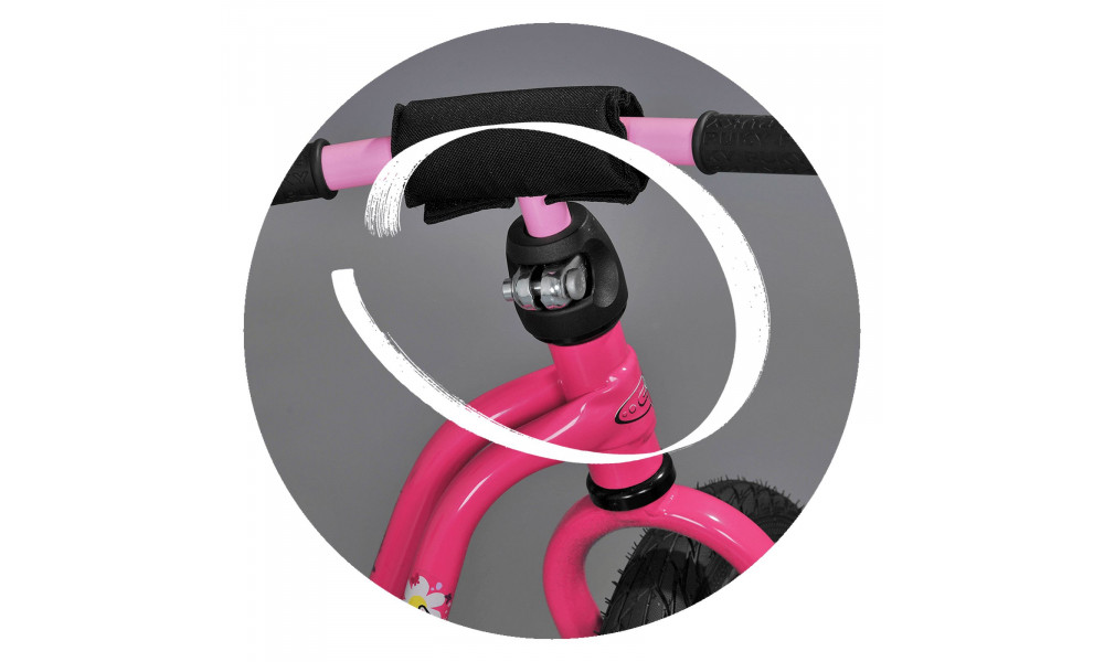 Balansēšanas velosipēds PUKY LR 1L rose pink - 7