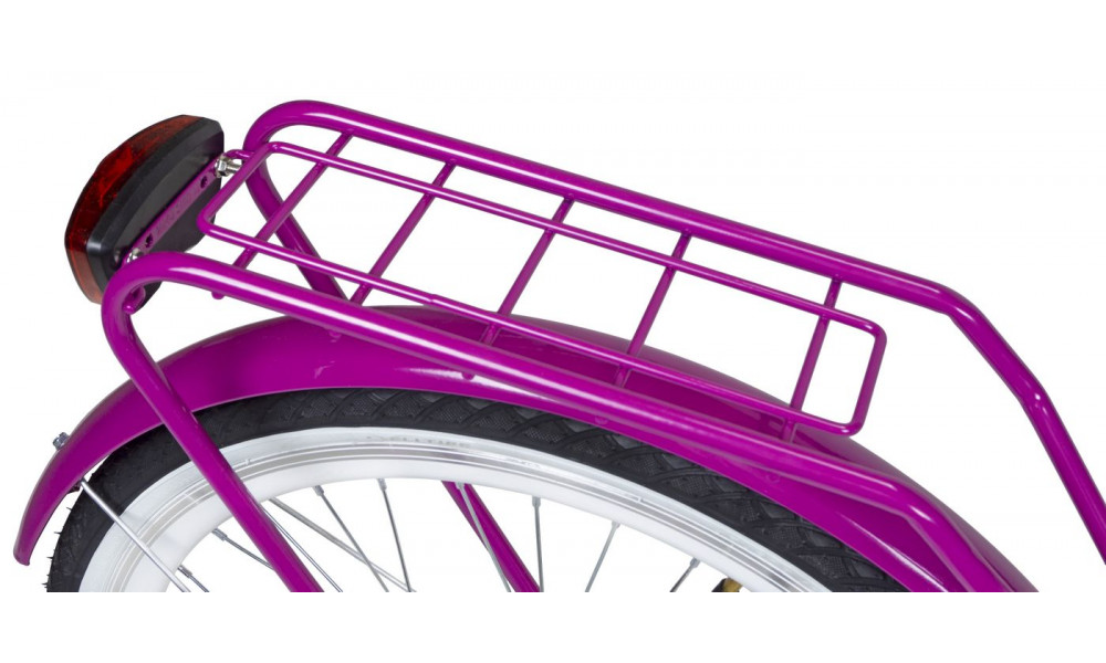 Velosipēds AZIMUT Julie 24" 2025 white-violet - 2