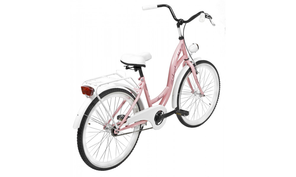 Velosipēds AZIMUT Julie 24" 2025 pink-white - 2