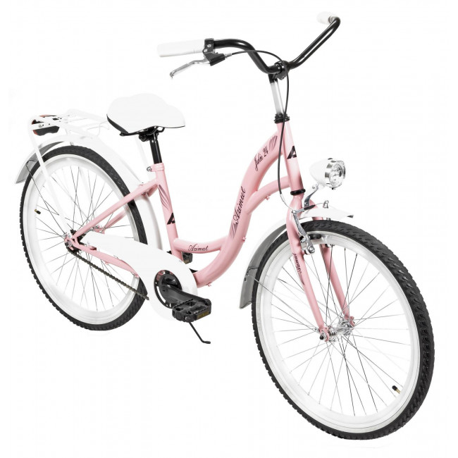 Velosipēds AZIMUT Julie 24" 2025 pink-white