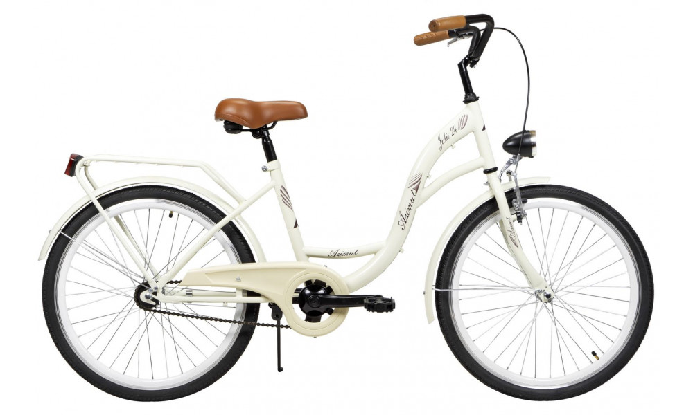 Velosipēds AZIMUT Julie 24" 2025 light cream - 1