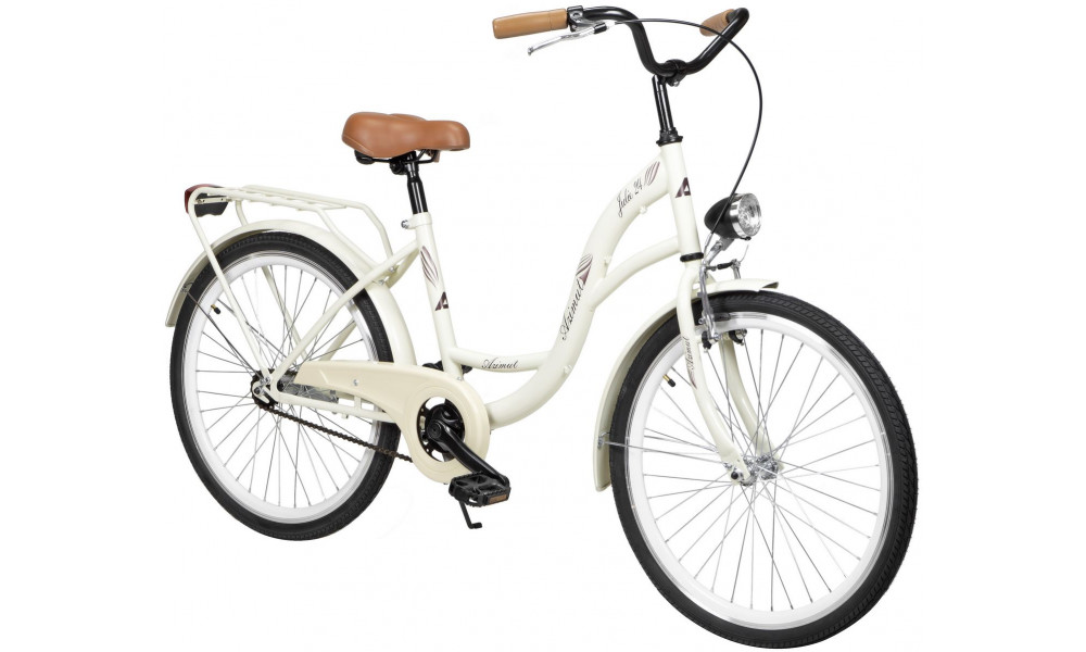 Velosipēds AZIMUT Julie 24" 2025 light cream - 5