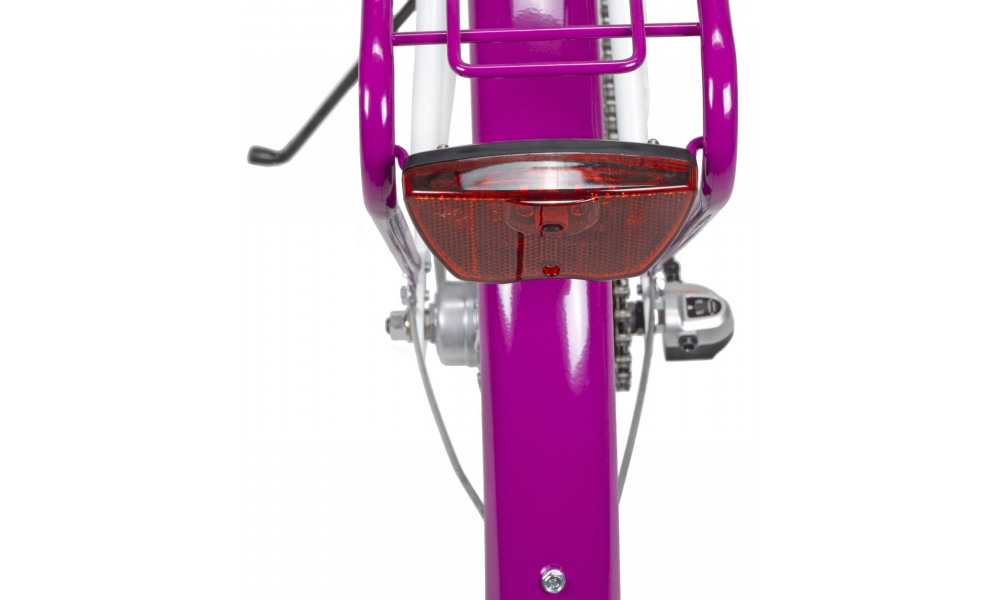 Velosipēds AZIMUT Julie 24" 3-speed 2025 white-violet - 3