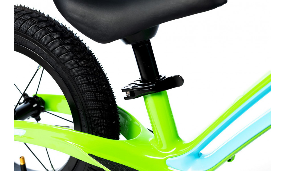 Balansēšanas velosipēds Karbon First green-blue - 3