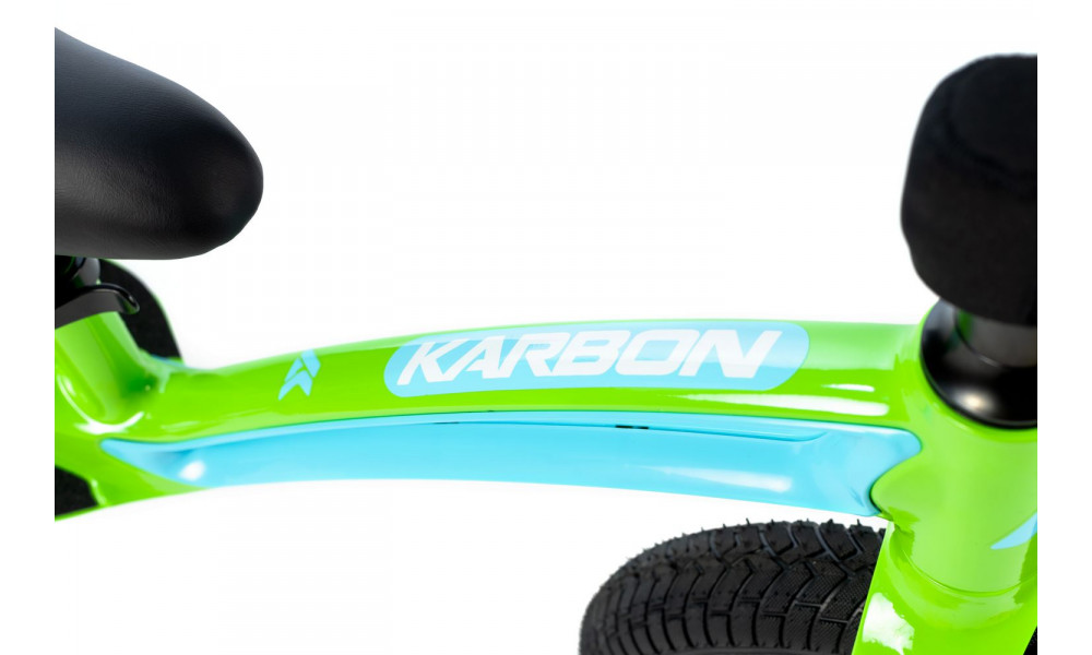 Balansēšanas velosipēds Karbon First green-blue - 6