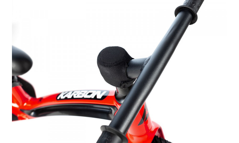Balansēšanas velosipēds Karbon First red-black - 6