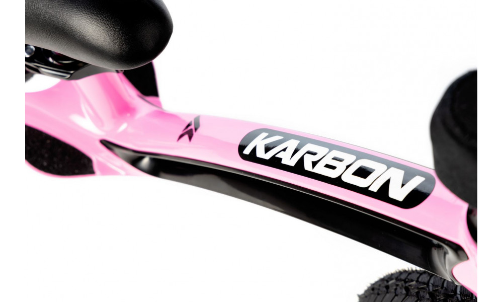 Balansēšanas velosipēds Karbon First pink-black - 4