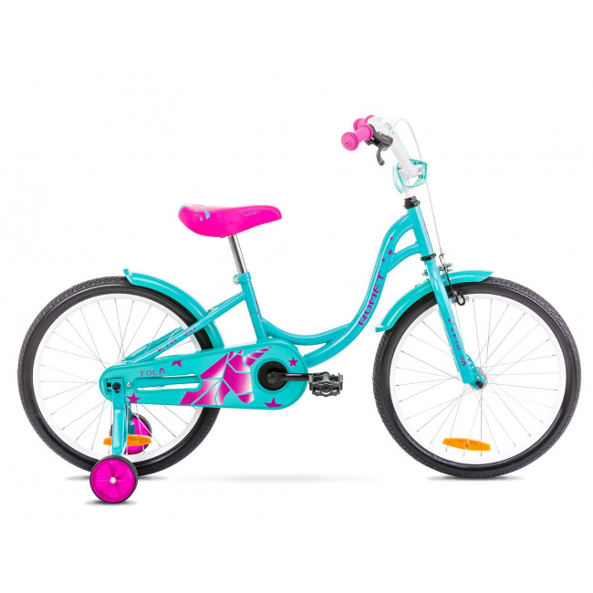 Velosipēds Romet Tola 20" 2025 turquoise-violet