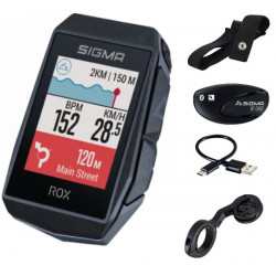 Velodators SIGMA ROX 11.1 Evo GPS Black HR Set