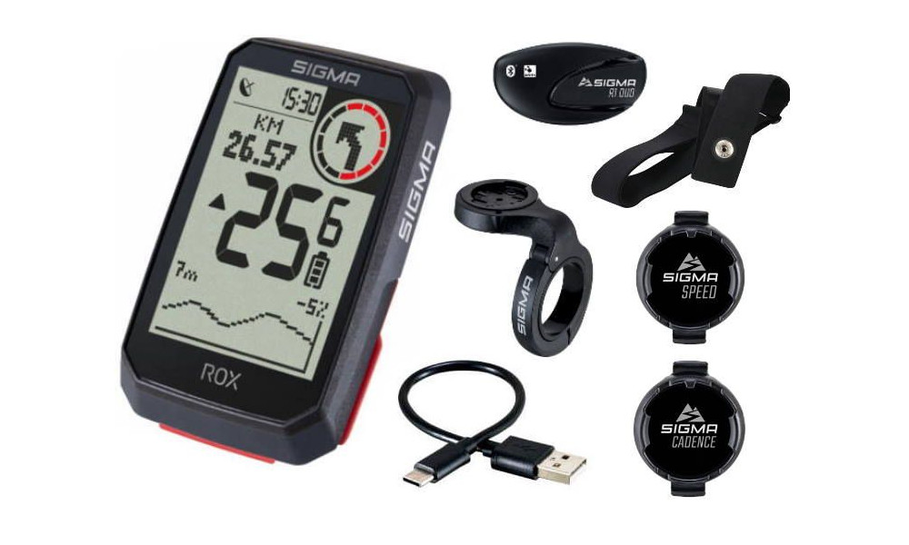 Velodators SIGMA ROX 4.0 GPS Black Sensor Set - 5