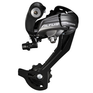 Aizmugurējais pārslēdzējs Shimano ALTUS RD-M370 9-speed black Aizmugurējais pārslēdzējs Shimano ALTUS RD-M370 9-speed black